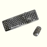 Kit Teclado Mouse Optico