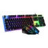 Kit Teclado Mouse Gamer Semi Mecanico Led Rgb X absolut