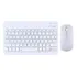 Kit Teclado + Mouse Portátil Bluetooth Recarregável Usb