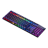 Kit Teclado Mouse Semi Mecânico Rgb Led Gamer Jogo Bft 200