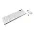 Kit Teclado Mouse Slim Sem Fio Bluetooth Português Brasil