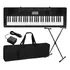 Kit Teclado Musical Casio Profissional Ctk3500 + Acessórios