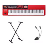 Kit Teclado Sintetizador Roland Xps10 Rd