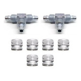 Kit Tee 8mm Roscado Suspensão A Ar Conexão Com Porca