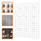 Kit Tela 60x100cm Aramada 10 Ganchos Expositores 15cm Loja