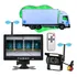 Kit Tela 7' Câmera Ré Led Infra Wireless Sem Fio 12/24 Volts