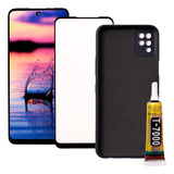 Kit Tela Display Compatível K62 Película Case Cola