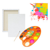 Kit Tela Pintura Infantil