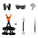 Kit Telecom Cinto Paraquedista Talabarte Y E Travaqueda Cap