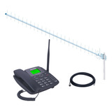 Kit Telefone Celular 4g Wifi Antena Rural Frequência 700 Mhz