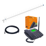 Kit Telefone Celular Rural 2chip 4g