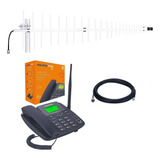 Kit Telefone Celular Rural Mesa 2 Chip Aquário Desbloqueado