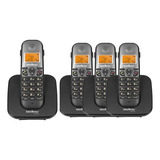 Kit Telefone S fio Ts5120 3 Ramais Intelbras Nota Fiscal