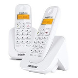 Kit Telefone Sem Fio C Ramal Ts3112 Branco Intelbras Bivolt