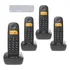 Kit Telefone Sem Fio Digital Ts 2510 Bina 3 Ramal Intelbras