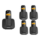 Kit Telefone Sem Fio Ts 3110 4 Ramais Ts 3111 Intelbras
