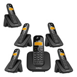 Kit Telefone Sem Fio Ts3110 Base 5 Ramais Dect Intelbras