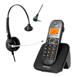 Kit Telefone Sem Fio Ts5120 + Fone P1 Mono Auricular Fp360
