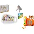   Kit Telefone Tigre + Piano Infantil Teclado Sons De Bicho 
