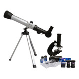 Kit Telescopio E Microscopio