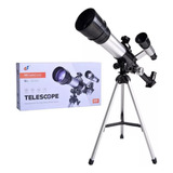 Kit Telescópio Refrator Microscópio Luneta Alcance 60x Tripé