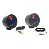 Kit Temp Digital Azul Água E Bloco C  Sensor 6m Copo Sirene