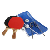 Kit Tenis De Mesa 2 Raquete 3 Bola 1 Rede Ping Pong Speedo