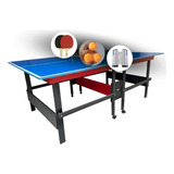 Kit Tênis De Mesa Ping Pong Semi Oficial 1 20x2 00