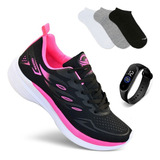 Kit Tenis Feminino Relogio