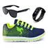 Kit Tênis Infantil Meninos + Oculos + Relogio Casual Barato