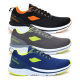 Kit Tênis Masculino Academia Caminhada 3 Pares Yzy Combo Org