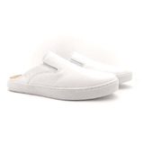 Kit Tênis Mule Sapatilha Casual Slip On Masculino Em Couro