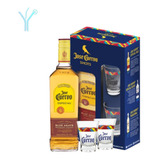 Kit Tequila Jose Cuervo 750ml 2 Copos Shot Personalizado