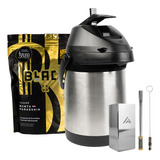 Kit Tereré Azarte Copo Cuia Garrafa Térmica 2 5l Erva Black