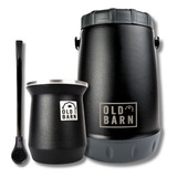 Kit Tereré Garrafa 2 5l Cuia Térmica Alumínio Bomba Old Barn