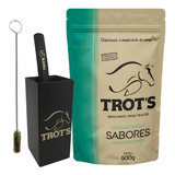 Kit Tereré Trots Cuia Inox Bomba Larga V8 Inox 1 Erva