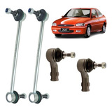Kit Terminal Direção Bieleta Escort Zetec 97 98 99 2000 2001