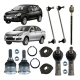 Kit Terminal Pivo Bieleta Bucha Barra Axial Jac J3 Todos nf