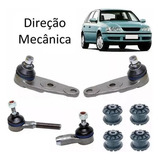 Kit Terminal Pivô Bucha Gol Saveiro G3 Direção Mecânica