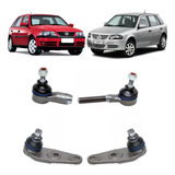 Kit Terminal Pivô Gol Parati Saveiro G3 G4 Direção Hid