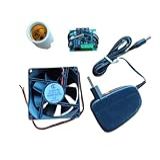 Kit Termostato Para Aquecimento De Chocadeira Com Soquete Cooler E Fonte
