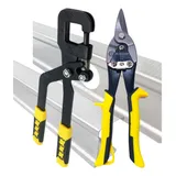 Kit Tesoura Corte Chapa