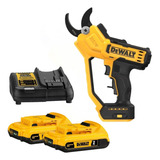 Kit Tesoura De Poda Dcpr320b  2 Baterias 2ah   Carreg Dewalt