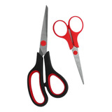 Kit Tesouras 2 Peça N 7 E N 5 Uso Geral Ut 766