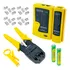 Kit Testador De Cabo Rj45 Rj11 Alicate De Crimpar Decapador