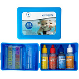 Kit Teste 3 Em 1 Ph Cloro Alcalinidade P Limpeza De Piscina