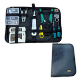 Kit Teste Cabo Rede Alicate Crimpar Profissional Acessórios