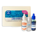 Kit Teste Medidor Alcalinidade Água Piscinas Alta Precisão