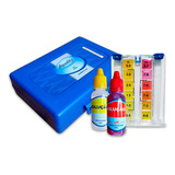 Kit Teste Medidor De Ph E Cloro Para Água De Piscinas
