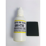 Kit Teste Para Ouro E Prata C Reagente 18k Pedra De Tok P